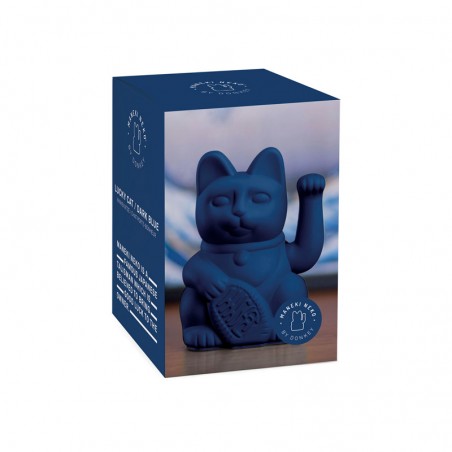 Bol Kawaï japonais chat porte bonheur bleu 200ml