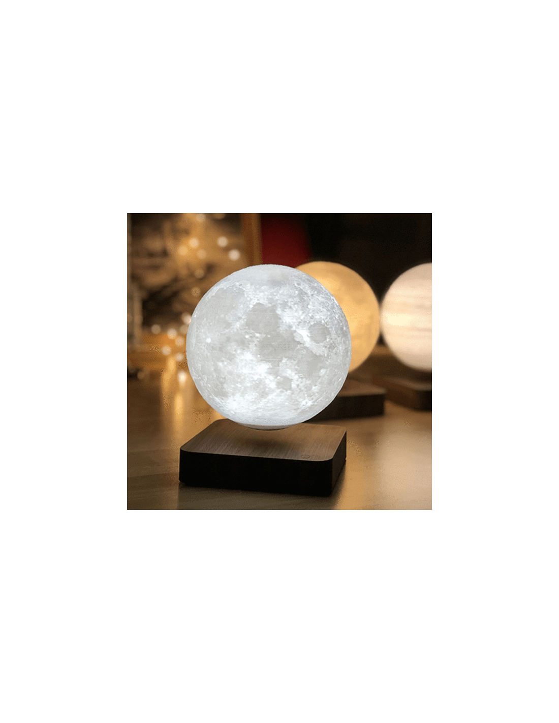 Lampe Lune Lévitation - Demi Lune