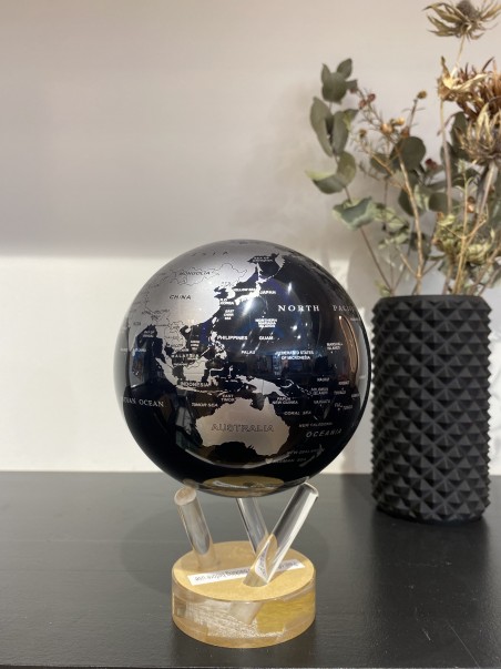Mova globe Noir Argenté