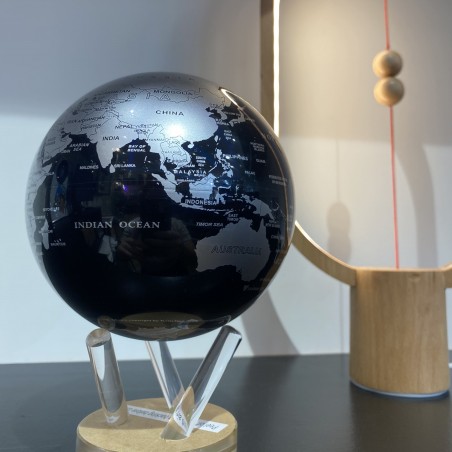 Mova globe Noir Argenté