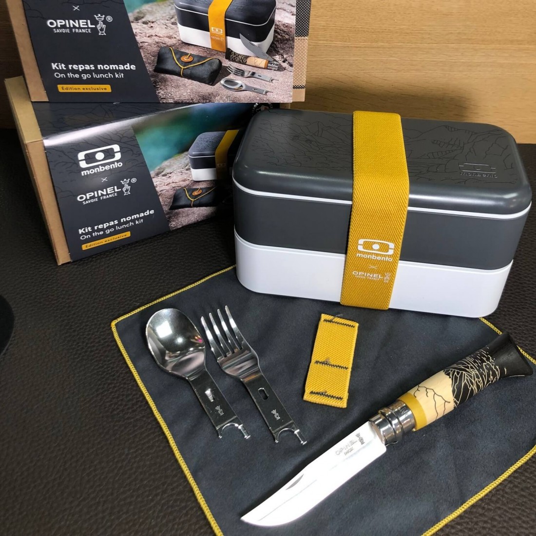 Edition limitée Kit Repas Nomade MONBENTO x OPINEL MONBENTO - Ambiance &  Styles